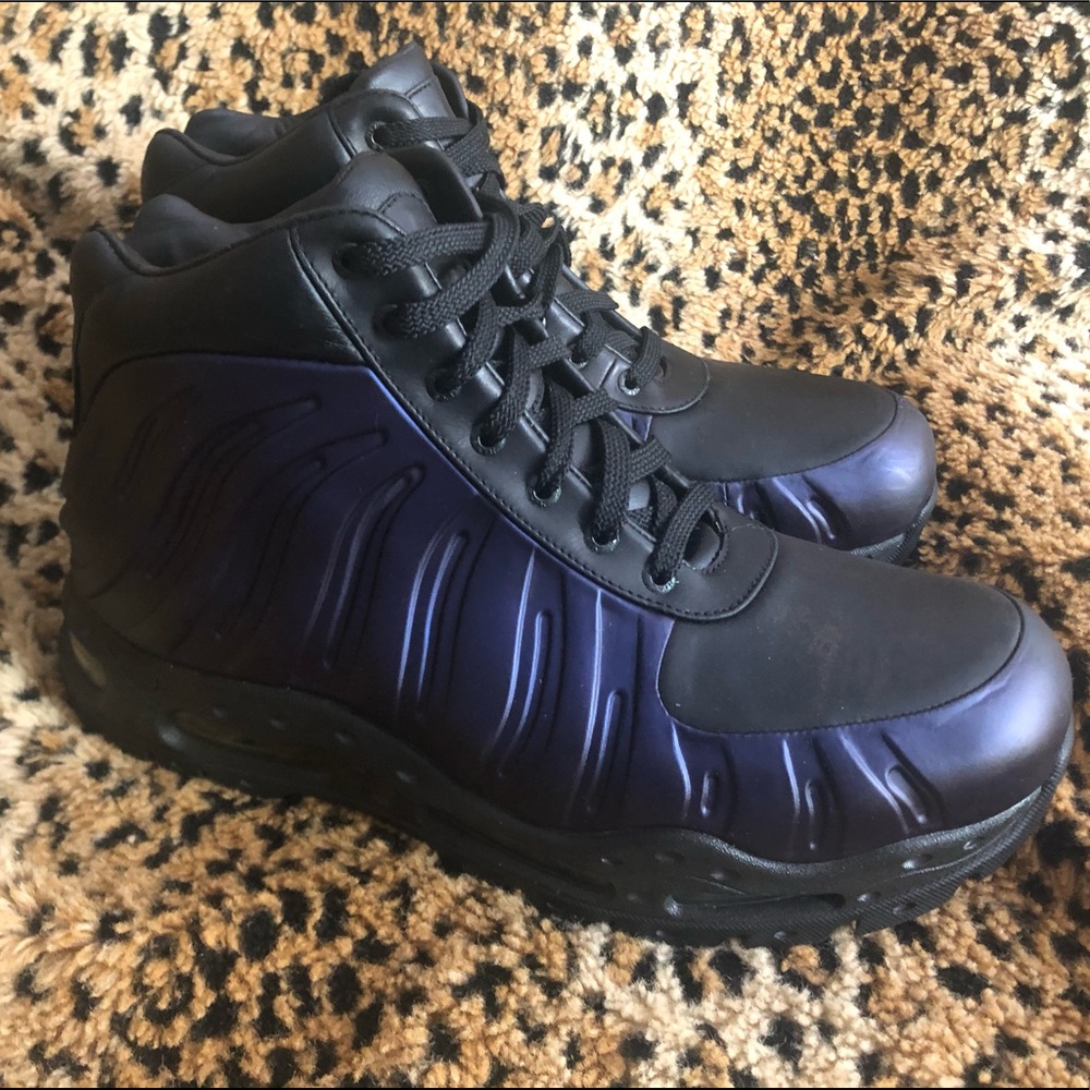 Nike ACG foamposite boot Varsity Purple foamdome